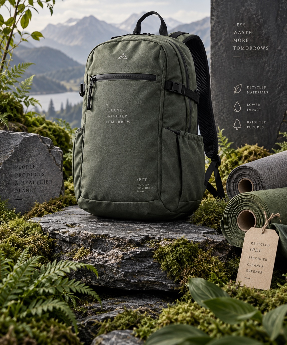 GRS Recycled rPET Fabrics: Meeting EU Ecodesign & Digital Product Passport Standards in Luggage
